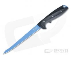 Buck Knives Abyss Blue Cerakote 420HC Dark Blue GFN 6.5" Flexible Fixed Blade Fillet Knife 0035BLS