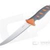 Buck Knives Hookset Fresh 6" Satin Gray/Orange Fixed Blade Fillet Knife 0144ORS