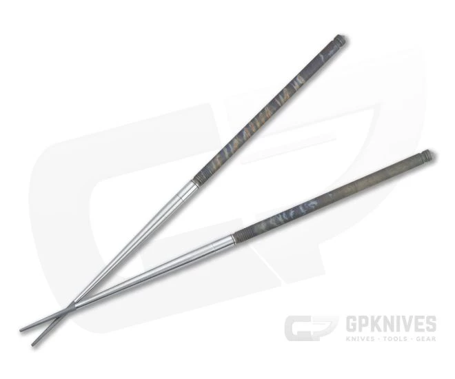 Foltsum 2-Piece Titanium Chopsticks Case Color Bead Blast 1 Foltsum 2-Piece Titanium Chopsticks Case Color Bead Blast