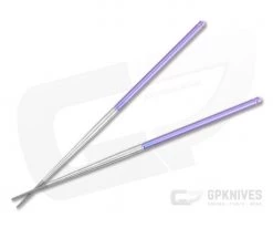 Foltsum 2-Piece Titanium Chopsticks Violet Satin