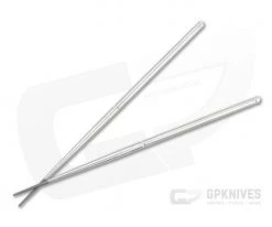 Foltsum 2-Piece Titanium Chopsticks Raw Finish