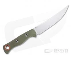 Benchmade Meatcrafter Stonewashed S45VN Select Edge OD Green G10 Fixed Blade 15500-3 -Kitchen Knives Sales Store 15500 3 3