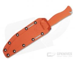 Benchmade Meatcrafter Satin CPM-154 Select Edge Orange Santoprene Field To Table Fixed Blade 15500 -Kitchen Knives Sales Store 15500 2