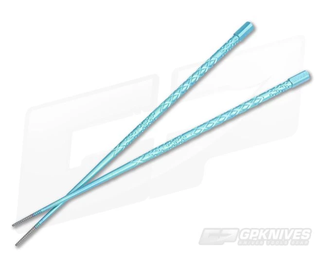Steve Kelly TiSushi Sticks Sea Foam Green Anodized Titanium Chopsticks 1 Steve Kelly TiSushi Sticks Sea Foam Green Anodized Titanium Chopsticks