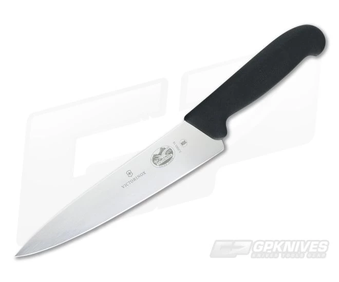 Victorinox 7.5" Chef's Knife Swiss Steel Fibrox Handle 5.2003.19-X2 1 Victorinox 7.5" Chef's Knife Swiss Steel Fibrox Handle 5.2003.19-X2