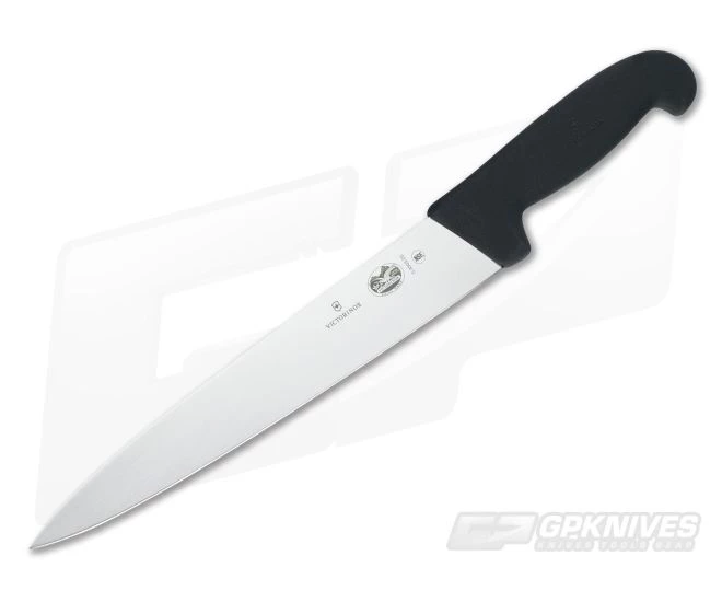 Victorinox 10" Slicer Knife Swiss Steel Fibrox Handle 5.4503.25-X1 1 Victorinox 10" Slicer Knife Swiss Steel Fibrox Handle 5.4503.25-X1