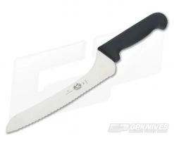 Victorinox 9" Offset Bread Knife Swiss Steel Fibrox Handle 7.6058.20