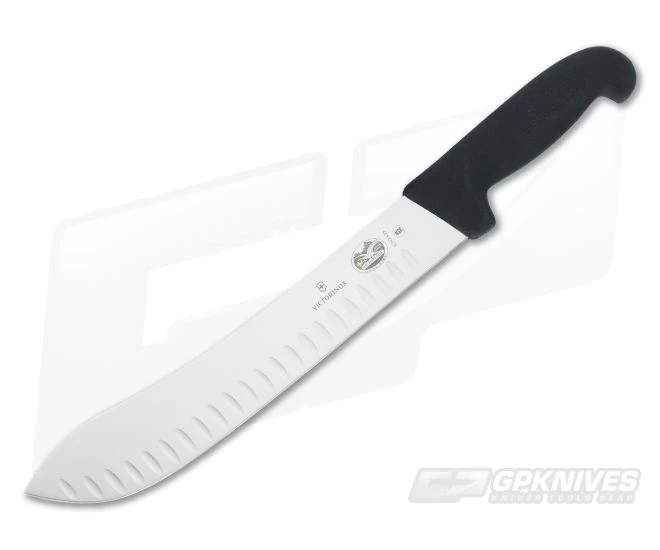 Victorinox 10" Butcher Granton Edge Swiss Steel Fibrox Handle 5.7423.25-X3 1 Victorinox 10" Butcher Granton Edge Swiss Steel Fibrox Handle 5.7423.25-X3