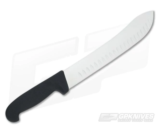 Victorinox 10" Butcher Granton Edge Swiss Steel Fibrox Handle 5.7423.25-X3 2 Victorinox 10" Butcher Granton Edge Swiss Steel Fibrox Handle 5.7423.25-X3 - Image 2