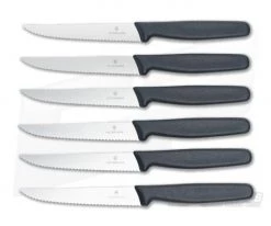 Victorinox 6-Piece Steak Knife Set Swiss Steel 6.7233.20-X2