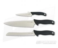 Kershaw Emerson 3 Piece Cook's Set of Kitchen Knives