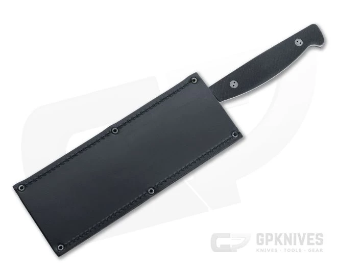 Bradford Knives 8" Chef Stonewashed M390 Micro Textured Black G10 Kitchen Knife 2 Bradford Knives 8" Chef Stonewashed M390 Micro Textured Black G10 Kitchen Knife - Image 2