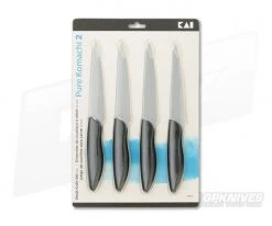 KAI Pure Komachi 2 5" Steak Knife 4-Piece Set AB5075