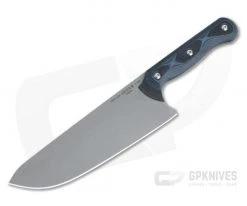 TOPS Knives Dicer 8 Chef's Kitchen Knife S35VN Blue Black G10 Micarta DCR8-01
