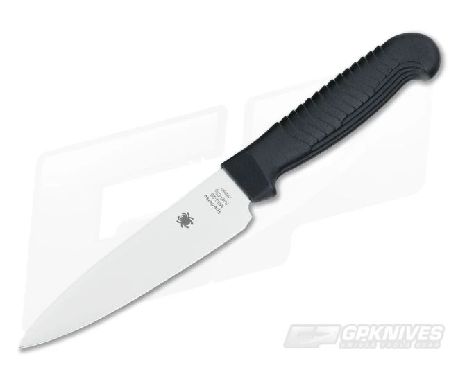 Spyderco Paring Kitchen Knife 4.5" Plain Edge 1 Spyderco Paring Kitchen Knife 4.5" Plain Edge