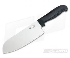 Spyderco Santoku Kitchen Knife 6 7/8" Plain Edge