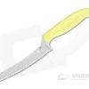 Spyderco Blunt Tip Z-Cut Yellow Serrated Edge Kitchen Knife K13SYL