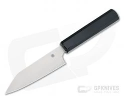 Spyderco Carter Wakiita Petty BD1N Black G10 Kitchen Knife K15GP