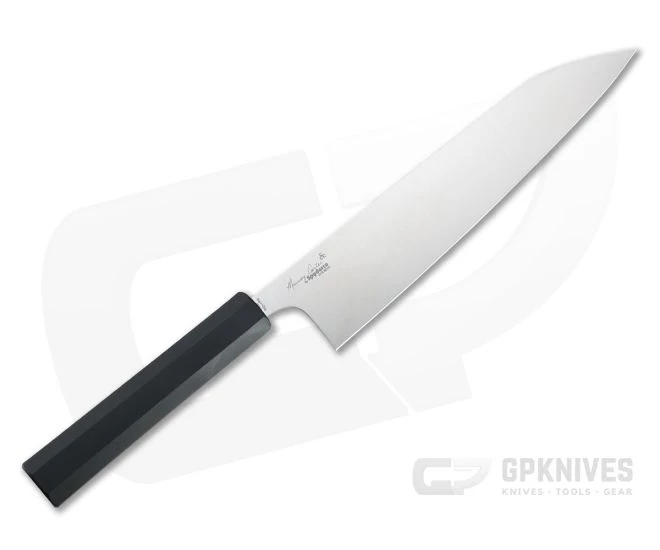 Spyderco Carter Minarai Gyuto BD1N Black Polypropylene Kitchen Knife K19PBK 2 Spyderco Carter Minarai Gyuto BD1N Black Polypropylene Kitchen Knife K19PBK - Image 2
