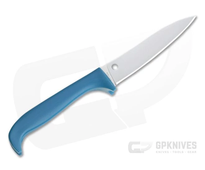 Spyderco Counter Puppy Blue Plain Edge Kitchen Knife K20PBL 3 Spyderco Counter Puppy Blue Plain Edge Kitchen Knife K20PBL - Image 3