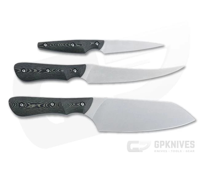 Smith & Sons Essential Kitchen Set AEB-L Ravina Richlite 3-Piece Fixed Blade Set 2 Smith & Sons Essential Kitchen Set AEB-L Ravina Richlite 3-Piece Fixed Blade Set - Image 2