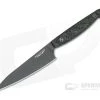 Bradford Knives Paring Knife Dark Satin M390 Micro Textured Carbon Fiber Kitchen Knife