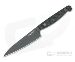 Bradford Knives Paring Knife Dark Satin M390 Micro Textured Carbon Fiber Kitchen Knife